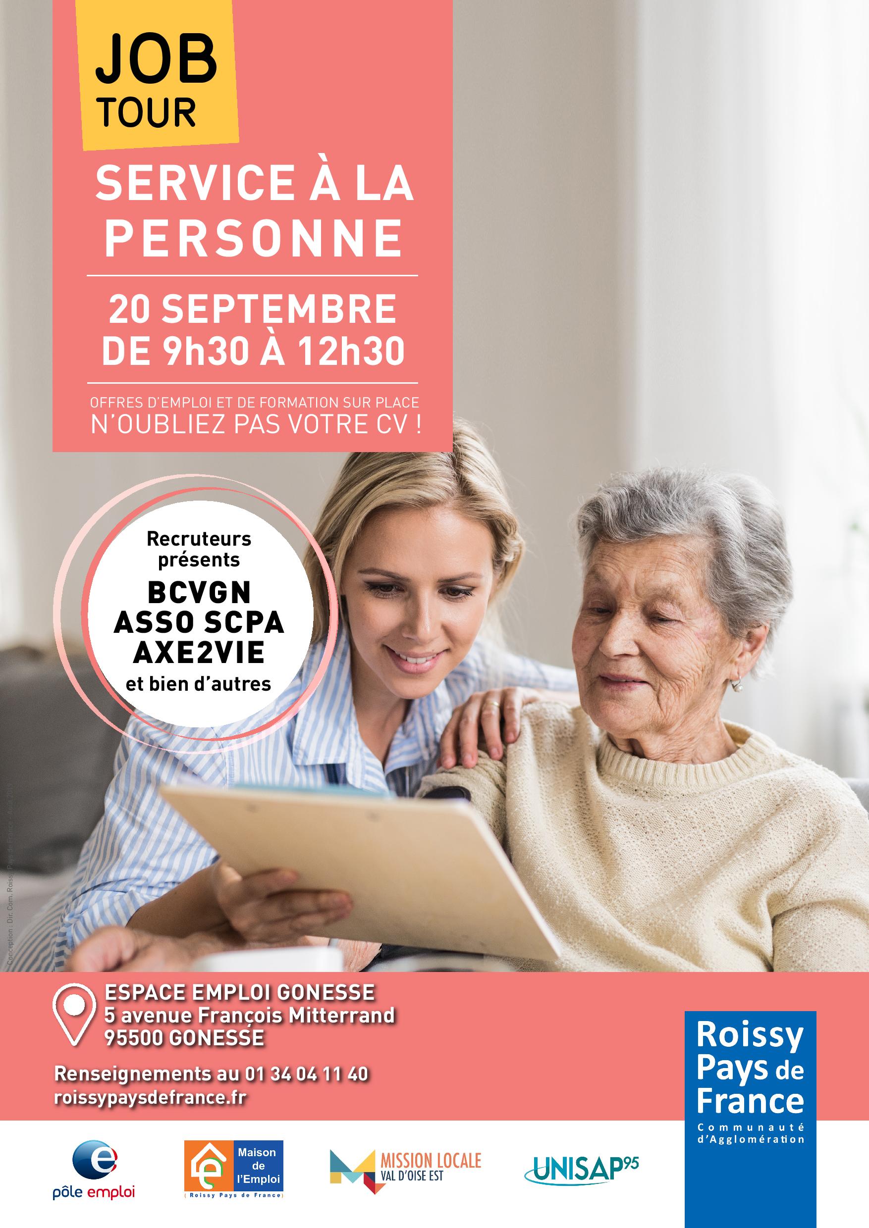 Job Tour Service A La Personne Unisap 95